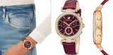Swarovski Era Journey Red Dial Red Leather Strap Watch for Women - 5416701 Authentic Buy Shop Now