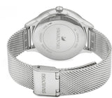 Swarovski Octea Nova Black Dial Silver Mesh Bracelet Watch for Women - 5430420 Authentic Buy Shop Now