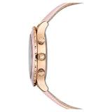 Swarovski Octea Lux Chrono Pink Dial Pink Leather Strap Watch for Women - 5452501 Authentic Buy Shop Now