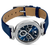 Swarovski Era Journey Blue Dial Blue Leather Strap Watch for Women - 5479239 Authentic Buy Shop Now