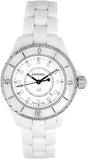 Chanel J12 Diamonds Ceramic White Dial White Steel Strap Watch for Women - J12 H1628 Authentic Buy Shop Now