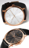 Calvin Klein Posh Black Dial Black Leather Strap Watch for Men - K8Q316C3 Authentic Buy Shop Now