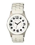 Marc Jacobs Rock White Dial White Silicone Strap Watch for Women - MBM2532 Authentic Buy Shop Now