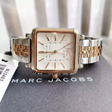 Marc Jacobs Vic Silver Dial Two Tone Steel Strap Watch for Women - MJ3463 Authentic Buy Shop Now
