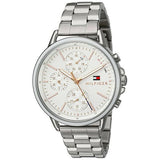 Tommy Hilfiger Carly White Dial Silver Stainless Steel Strap Watch for Women - 1781787 Authentic Buy Shop Now