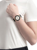 Guess Limelight Quartz White Dial Black Leather Strap Watch For Women - W0775L9 Authentic Buy Shop Now