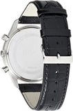 Hugo Boss Ambassador Chronograph Quartz Black Dial Black Leather Strap Watch For Men - HB1513194 Authentic Buy Shop Now