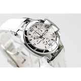 Tissot T Race Lady Chronograph White Dial White Rubber Strap Watch for Women - T048.217.17.017.00 Authentic Buy Shop Now