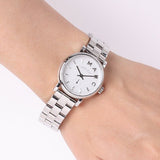 Marc Jacobs Baker White Dial Silver Steel Strap Watch for Women - MBM3246 Authentic Buy Shop Now