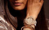 Michael Kors Camille Crystal Rose Gold Dial Rose Gold Steel Strap Watch for Women - MK5862 Authentic Buy Shop Now