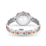 Swarovski Cosmopolitan Crystals Silver Dial Two Tone Steel Strap Watch for Women - 5644081 Authentic Buy Shop Now