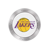 Tissot Quickster Chronograph NBA LA Lakers White Dial Yellow NATO Strap Watch for Men - T095.417.17.037.05 Authentic Buy Shop Now
