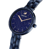 Swarovski Cosmopolitan Crystals Blue Dial Blue Steel Strap Watch for Women - 5647452 Authentic Buy Shop Now
