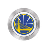 Tissot Quickster Chronograph NBA Golden State Warriors White Dial Two Tone NATO Strap Watch for Men - T095.417.17.037.15 Authentic Buy Shop Now