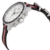 Tissot Quickster Chronograph NBA Toronto Raptors White Dial Two Tone NATO Strap Watch for Men - T095.417.17.037.16 Authentic Buy Shop Now