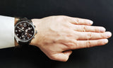 Tissot T Sport Chrono XL Classic Brown Dial Brown Leather Strap Watch For Men - T116.617.16.297.00 Authentic Buy Shop Now