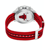 Tissot Quickster Chronograph NBA Chicago Bulls White Dial Red NATO Strap Watch For Men - T095.417.17.037.04 Authentic Buy Shop Now