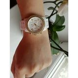 Michael Kors Runway White Dial White Steel Strap Watch for Women - MK5237 Authentic Buy Shop Now