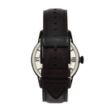 Fossil Townsman Automatic Skeleton Brown Dial Brown Leather Strap Watch for Men - ME3098 Authentic Buy Shop Now