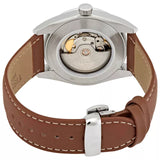 Tissot Gentleman Powermatic 80 Silicium Silver Dial Brown Leather Strap Watch For Men - T127.407.16.031.00 Authentic Buy Shop Now