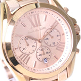 Michael Kors Bradshaw Rose Gold Dial Rose Gold Steel Strap Watch for Women - MK5503 Authentic Buy Shop Now