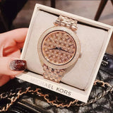 Michael Kors Darci Rose Gold Dial Steel Strap Watch for Women - MK3399 Authentic Buy Shop Now