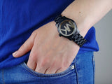 Michael Kors Runway Black Dial Black Steel Strap Watch for Women - MK6057 Authentic Buy Shop Now