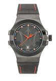 Maserati Potenza 3H STR Black Dial 42mm Leather Strap Watch For Men - R8851108010 Authentic Buy Shop Now