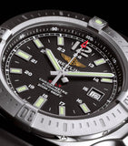 Breitling Colt Automatic 44mm Black Dial Stainless Steel Mens Watch - A1738811/BD44/173A Authentic Buy Shop Now