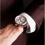 Tissot Chrono XL Classic Silver Dial Brown Leather Strap Watch For Men - T116.617.36.037.00 Authentic Buy Shop Now