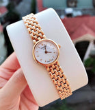 Tissot T Lady Lovely Mother of Pearl Dial Rose Gold Steel Strap Watch For Women - T058.009.33.111.00 Authentic Buy Shop Now