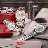 Tissot Chemin Des Tourelles Powermatic 80 Helvetic Price Lady Silver Dial Two Tone Steel Strap Watch For Women - T099.207.22.118.01 Authentic Buy Shop Now