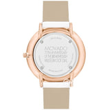 Movado Museum 70th Anniversary Special Edition White Dial White Leather Strap Watch For Women - 0607139 Authentic Buy Shop Now