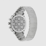 Gucci Grip Chronograph Mickey Mouse White Dial Silver Steel Strap Watch For Men - YA157306 Authentic Buy Shop Now