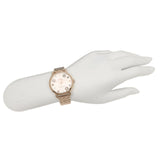 Coach Delancey White Dial Rose Gold Tone Stainless Steel Watch For Women - 14502811 Authentic Buy Shop Now