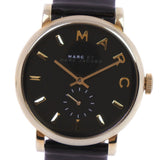 Marc Jacobs Baker Black Dial Black Leather Strap Watch for Women - MBM1269 Authentic Buy Shop Now