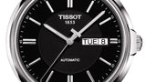 Tissot Automatics III Day Date Black Dial Black Leather Strap Watch For Men - T065.430.16.051.00 Authentic Buy Shop Now