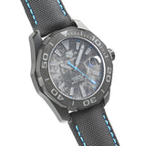 Tag Heuer Aquaracer Calibre 5 Black Nylon Strap Carbon Dial Watch for Men - WBD218C.FC6447 Authentic Buy Shop Now