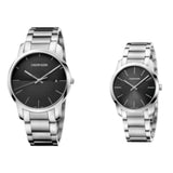 Calvin Klein City Black Dial Silver Steel Strap Watch for Men - K2G2G14C Authentic Buy Shop Now