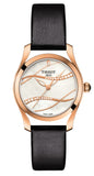 Tissot T Wave Diamond Mother of Pearl Dial Black Leather Strap Watch For Women - T112.210.36.111.00 Authentic Buy Shop Now