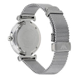 Emporio Armani Gianni T Bar Mother of Pearl Dial Silver Steel Strap Watch For Women - AR1955 Authentic Buy Shop Now