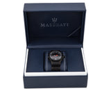 Maserati Potenza 42mm Black Analog Dial Black Strap Watch For Men - R8853108003 Authentic Buy Shop Now