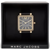 Marc Jacobs Vic Black Dial Black Leather Strap Watch for Women - MJ1522 Authentic Buy Shop Now