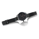 Tommy Hilfiger Damon Quartz Black Dial Black Mesh Bracelet Watch for Men - 1791420 Authentic Buy Shop Now