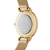 Daniel Wellington Petite Emerald Green Dial Gold Mesh Strap Watch For Women - DW00100480 Authentic Buy Shop Now