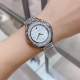 Swarovski Crystalline Aura Silver Dial Silver Steel Strap Watch for Women - 5519462 Authentic Buy Shop Now