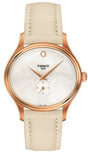 Tissot T Lady Bella Ora Mother of Pearl Dial Cream Leather Strap Watch for Women - T103.310.36.111.00 Authentic Buy Shop Now