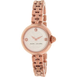 Marc Jacobs Courtney White Dial Rose Gold Steel Strap Watch for Women - MJ3458 Authentic Buy Shop Now