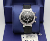 Swarovski Citra Sphere Chronograph Black Dial Black Leather Strap Watch for Women - 5027131 Authentic Buy Shop Now