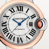 Cartier Ballon Bleu de Cartier Silver Dial Two Tone Steel Strap Watch for Women - W2BB0032 Authentic Buy Shop Now